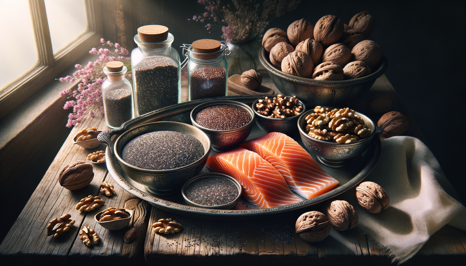 A Guide to Omega-3 Foods for a Healthy, Hydrated Scalp